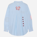 Sissel Edelbo Pil Shirt Green Stripes