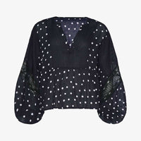 Sissel Edelbo Bibi Top Black Dots