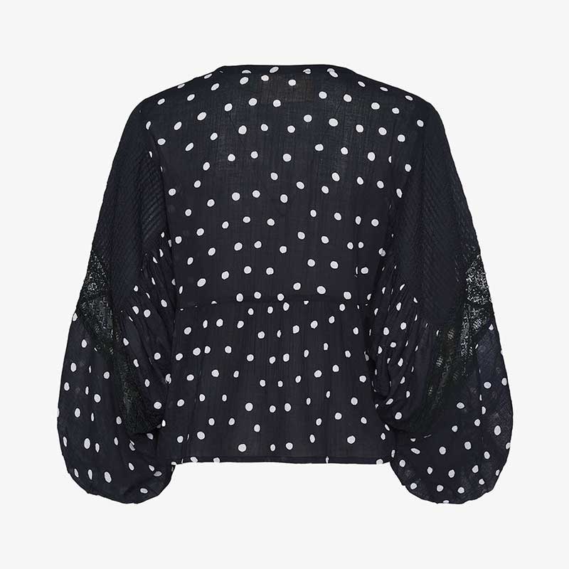 Sissel Edelbo Bibi Top Black Dots