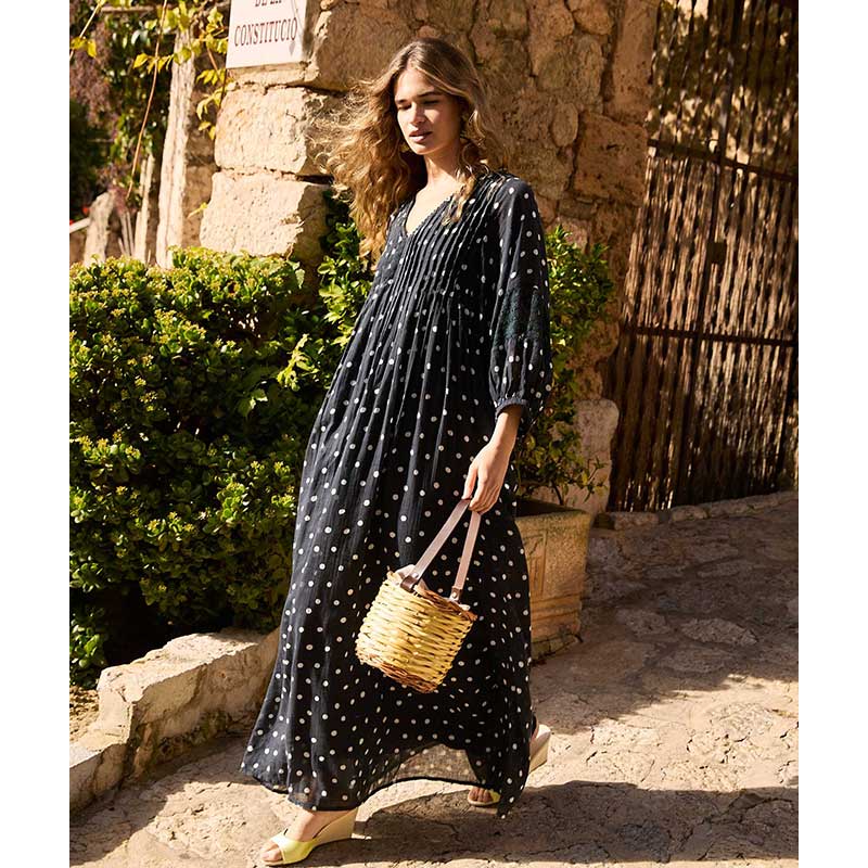 Sissel Edelbo Bolette Dress Black Dots