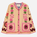 Sissel Edelbo Maggie Jacket Suzani Embroidery Peach