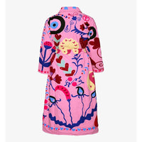 Sissel Edelbo Rose Coat Suzani Embroidery Pink