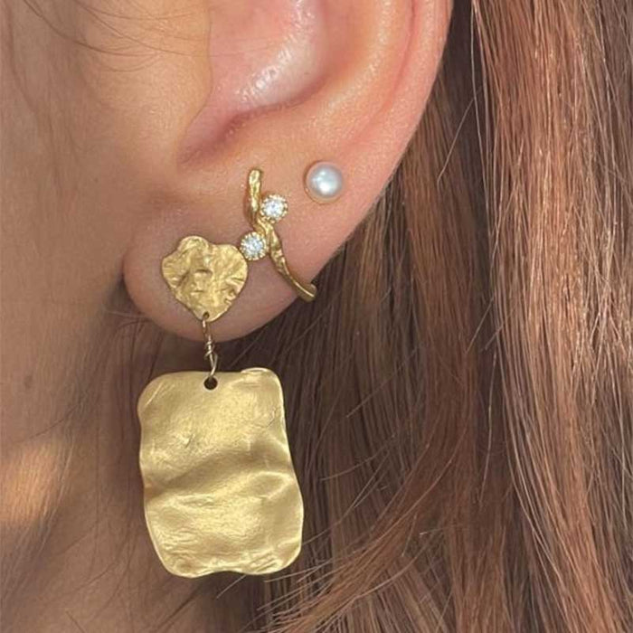 Stine A 1324 Golden Reflection Earring Guld