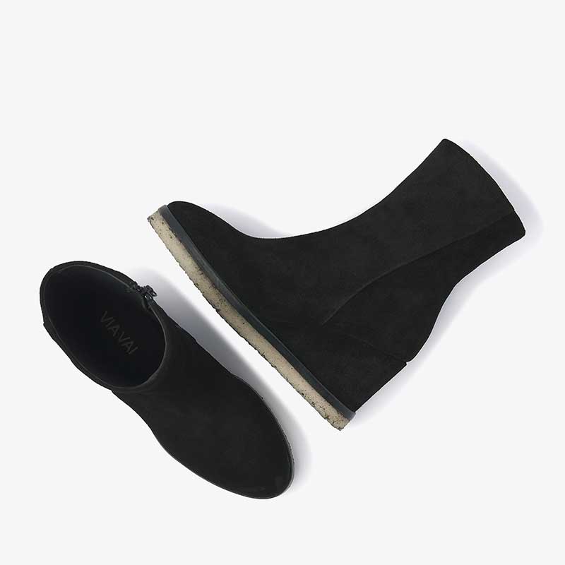 VIA VAI 61019 AURA MILEY SUEDE BOOTS SORT