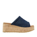 Via Vai 58058 Sissel Ryde Sandal Mørkeblå - J BY J Fashion