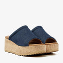 Via Vai 58058 Sissel Ryde Sandal Mørkeblå - J BY J Fashion