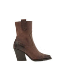 Via Vai Gioia Brass Boots Dark Brown - J BY J Fashion
