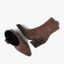 Via Vai Gioia Brass Boots Dark Brown - J BY J Fashion