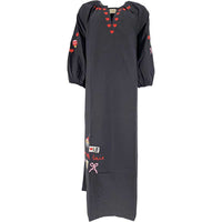 WAUW Heart Dress Black