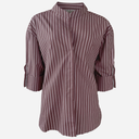 WAUW Luna Shirt Brown/Rose Stripe - J BY J Fashion