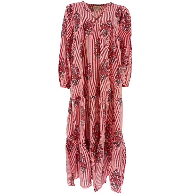 Wauw Aya Dress Red Print