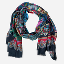 Wauw Barcelona Scarf Blue