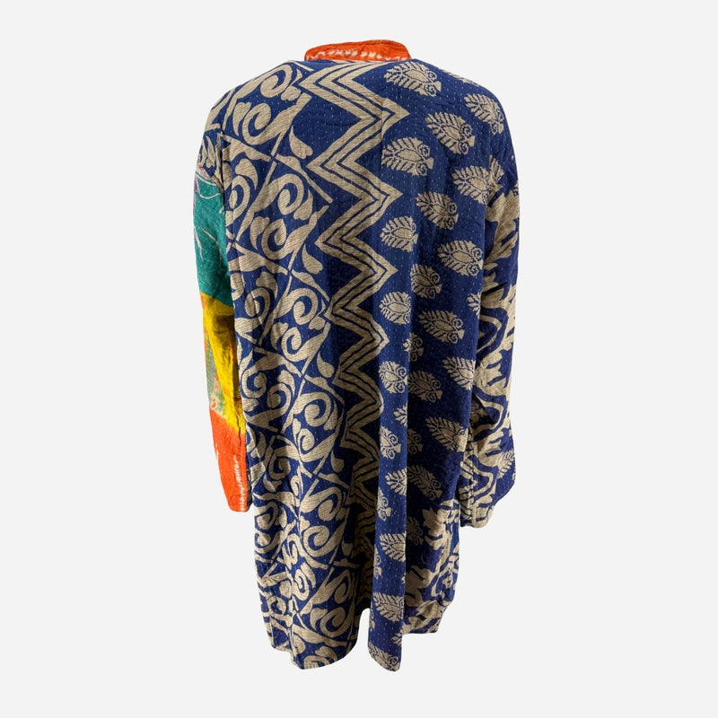 Wauw Gaia Jacket Unique Kantha Blue