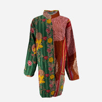 Wauw Gaia Jacket Unique Kantha Green