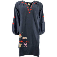 Wauw Heart Tunic Black