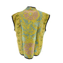 Wauw Mallorca Vest Kantha Embroidery Yellow