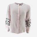 Wawu Baggu Shirt Rose With Dark Green