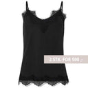 Coster Copenhagen CCH1004 Lace Top 100 Sort