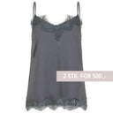 Coster Copenhagen CCH1004 Lace Top 149 Dark Stone Grey
