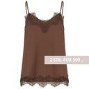 Coster Copenhagen CCH1004 Lace Top 389 Chocolate Nut