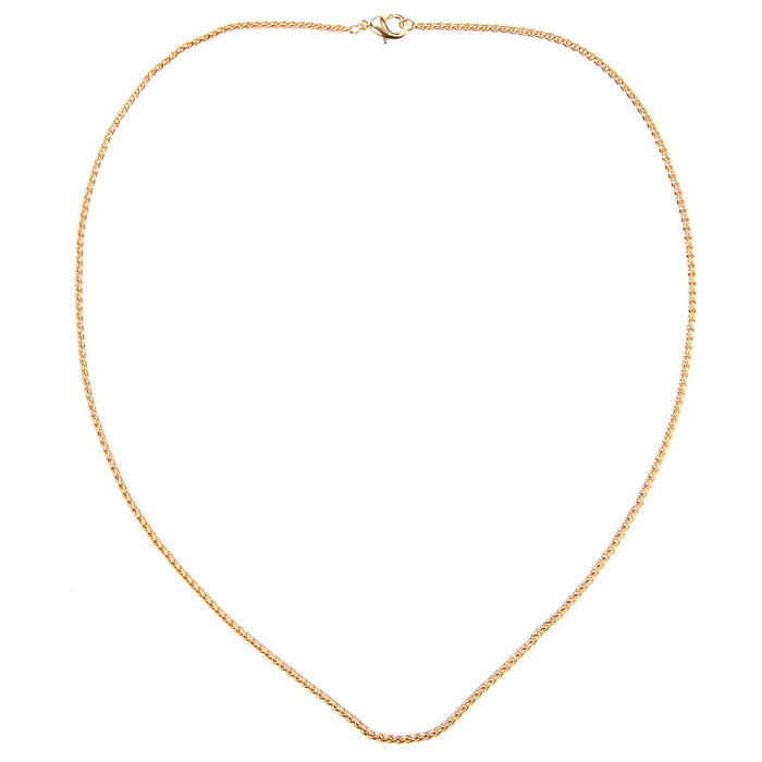 BON DEP EMILIE TWISTED GOLD NECKLACE 45 CM GULD-fra-BON DEP-hos-J BY J Fashion