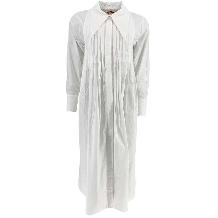 ASTA N FILIPPA PLEAD DRESS HVID-fra-ASTA N-hos-J BY J Fashion