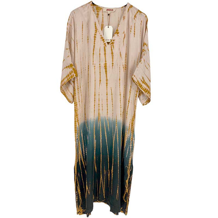 ASTA N MALIN LONG SLEEVE DRESS SAND