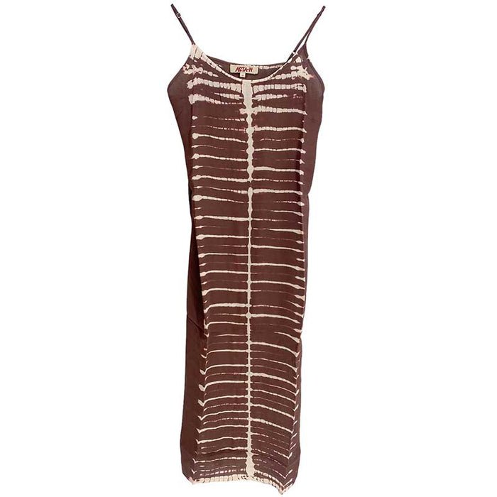 ASTA N SELMA LONG STRAP DRESS BRUN-fra-ASTA N-hos-J BY J Fashion