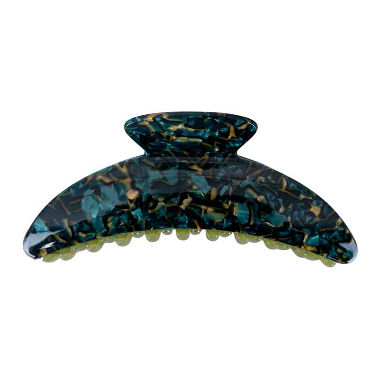 BLACK COLOUR BCAGNES BIG HAIR CLAW GRØN