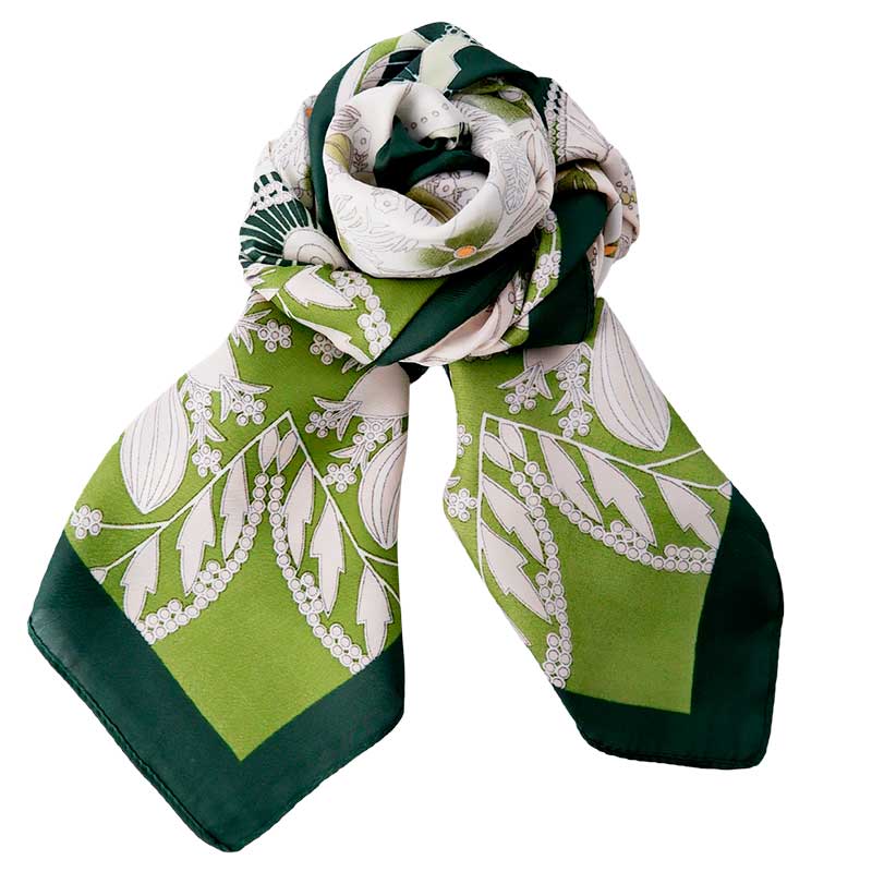 BLACK COLOUR BCSHEBA MINI SCARF GRØN