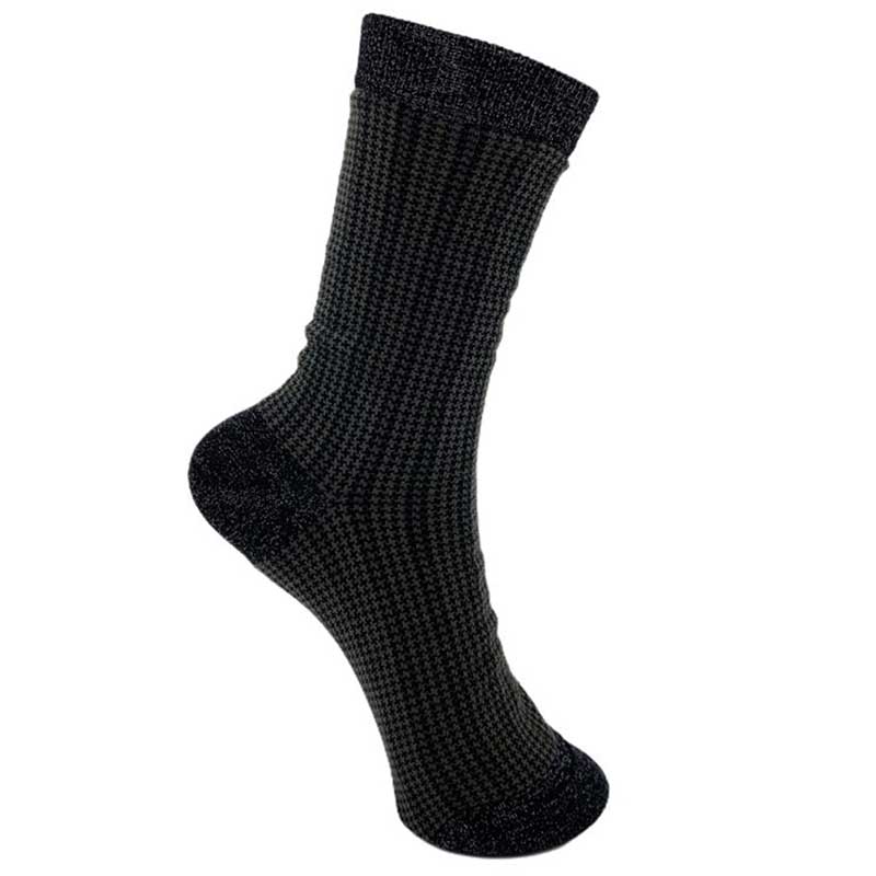 BLACK COLOUR WALES CHECK SOCK ARMY