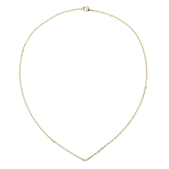 BON DEP EMILIA GOLD NECKLACE 45 CM GULD-fra-BON DEP-hos-J BY J Fashion