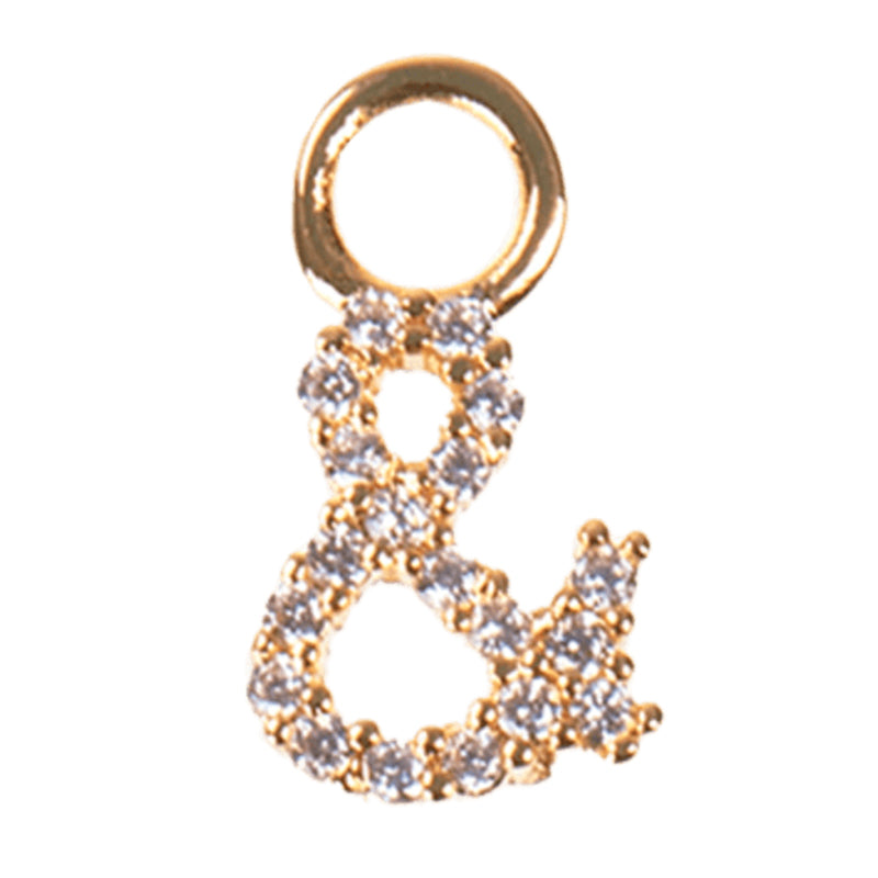 BON DEP EMILIA LETTER CHARM & GULD-fra-BON DEP-hos-J BY J Fashion