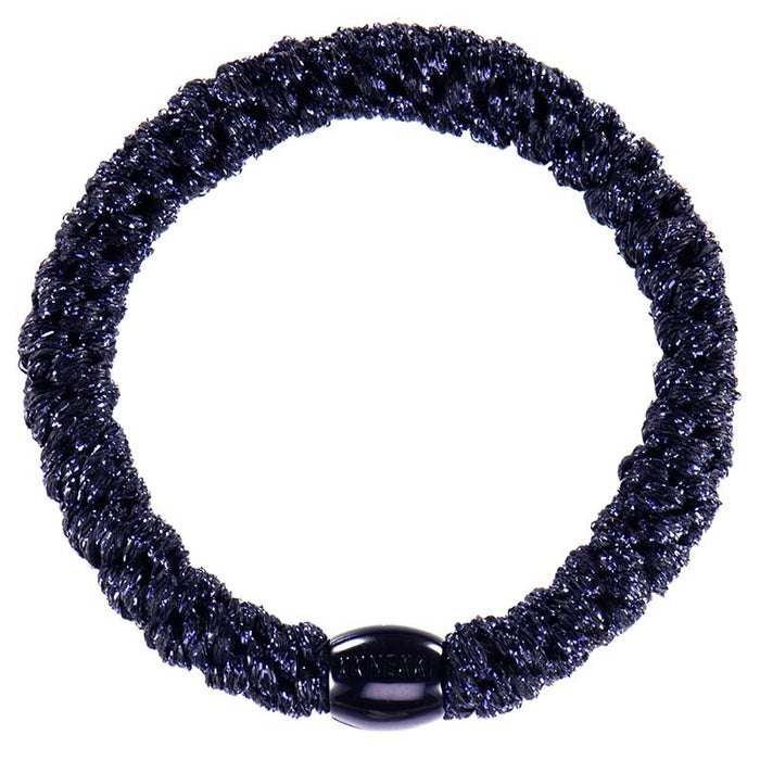 BON DEP KKNEKKI 5042 GLITTER HÅRELASTIK NAVY-fra-BON DEP-hos-J BY J Fashion