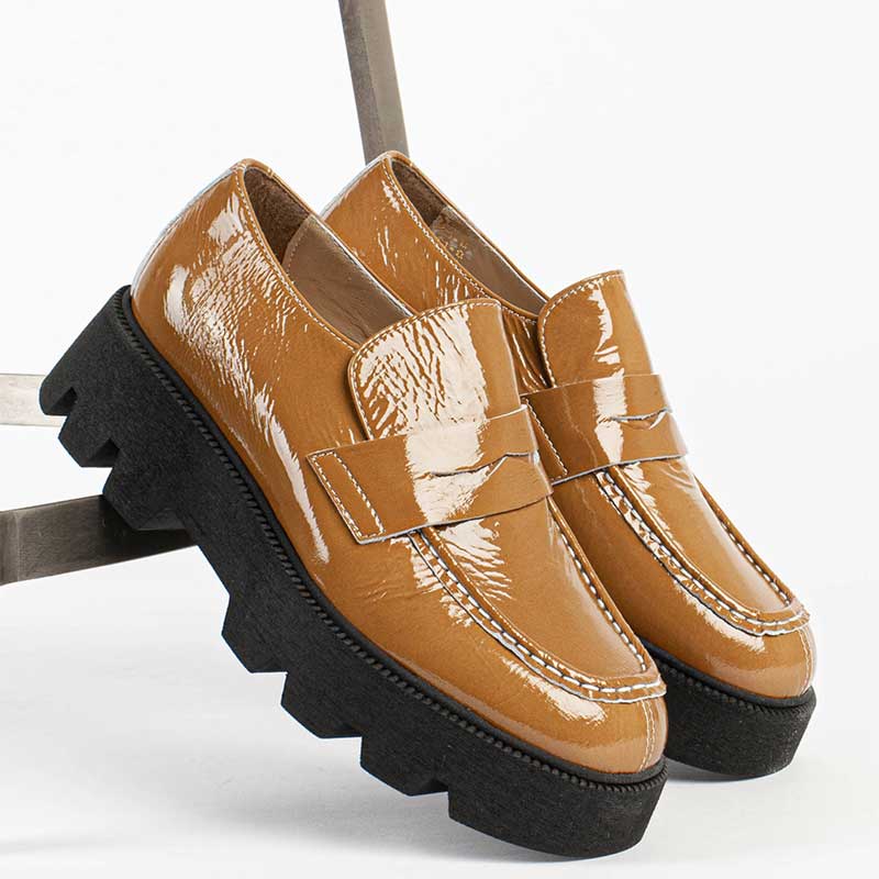 BUKELA WILLIAM LOAFERS CAMEL BRUN