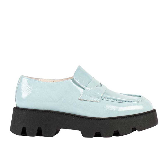 BUKELA WILLIAM LOAFERS LYSEBLÅ-fra-BUKELA-hos-J BY J Fashion