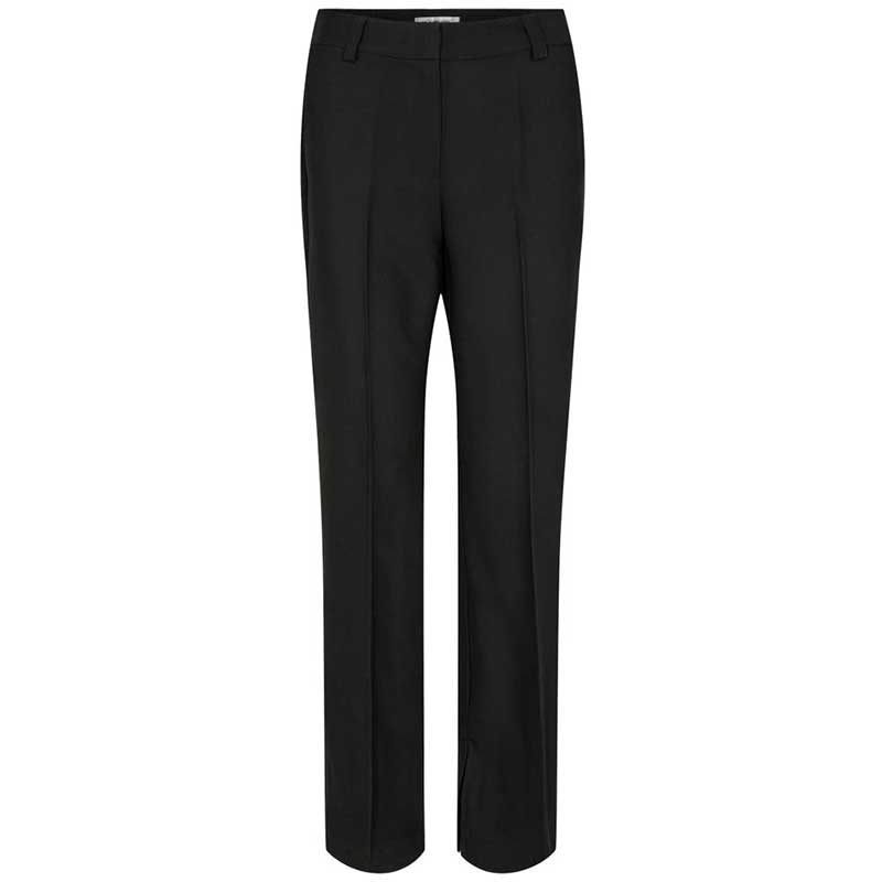 CO COUTURE VOLA SLIT PANT SORT-fra-CO COUTURE-hos-J BY J Fashion