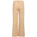 COSTER COPENHAGEN 221-3112 PANTS WITH LOGO PRINT BEIGE - J BY J Fashion