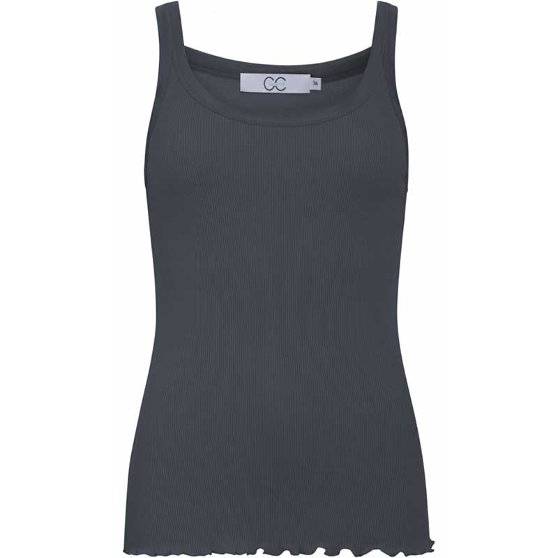 COSTER COPENHAGEN CCH1003 TOP MØRKEGRÅ-J BY J Fashion