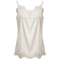 COSTER COPENHAGEN CCH1004 LACE TOP 202 OFF WHITE - J BY J Fashion