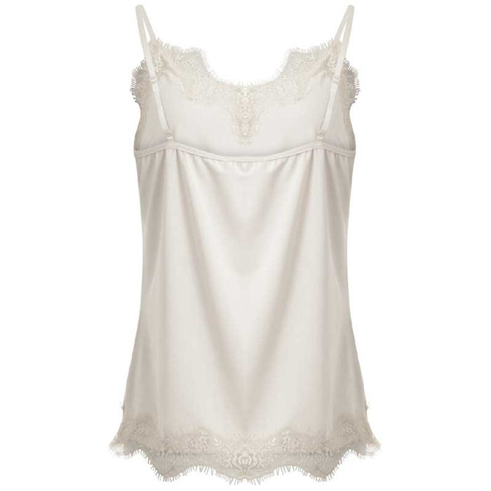 COSTER COPENHAGEN CCH1004 LACE TOP 202 OFF WHITE-J BY J Fashion