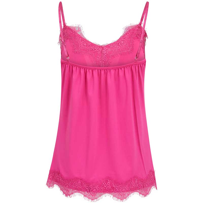 COSTER COPENHAGEN CCH1004 LACE TOP 608 PINK - J BY J Fashion