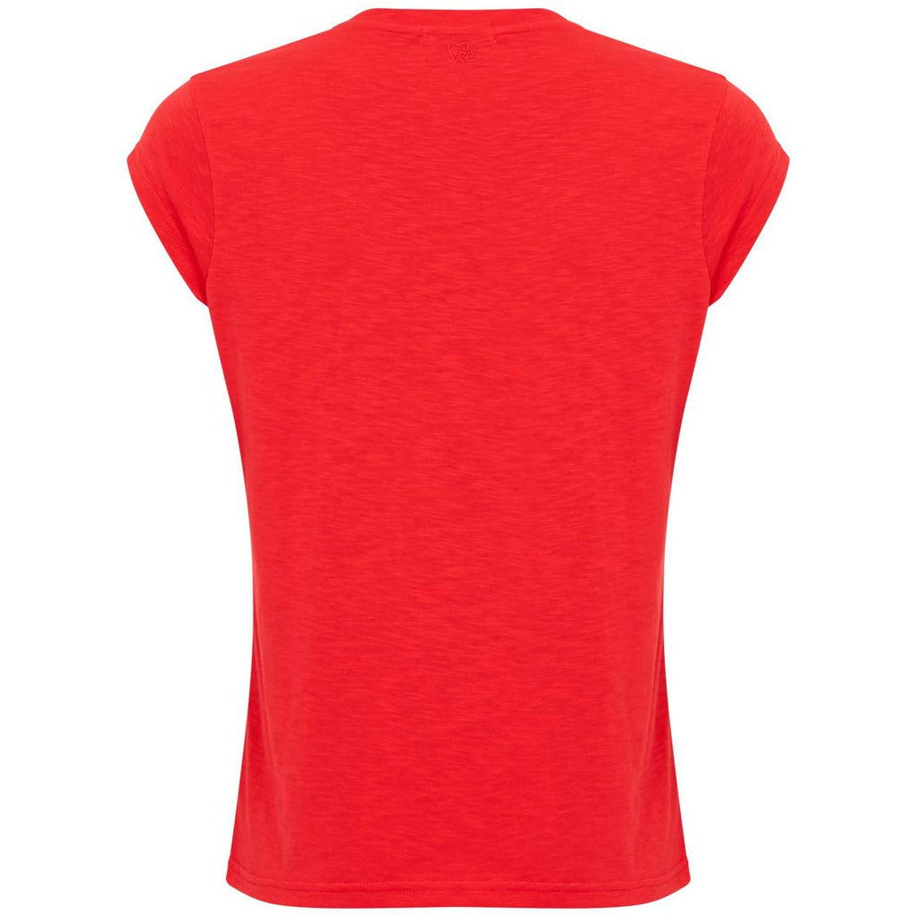 COSTER COPENHAGEN CCH1101 V-NECK T-SHIRT RØD