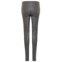 COSTER COPENHAGEN CCH3200 LEATHER LEGGINGS GRÅ - J BY J Fashion