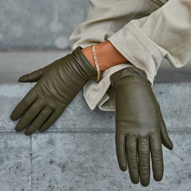 DEPECHE 14888 GLOVES ARMY