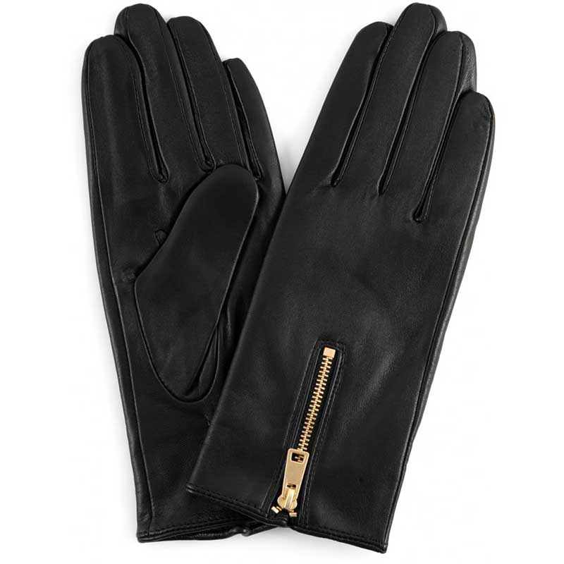 DEPECHE 14894 GLOVES WITH ZIPPER SORT