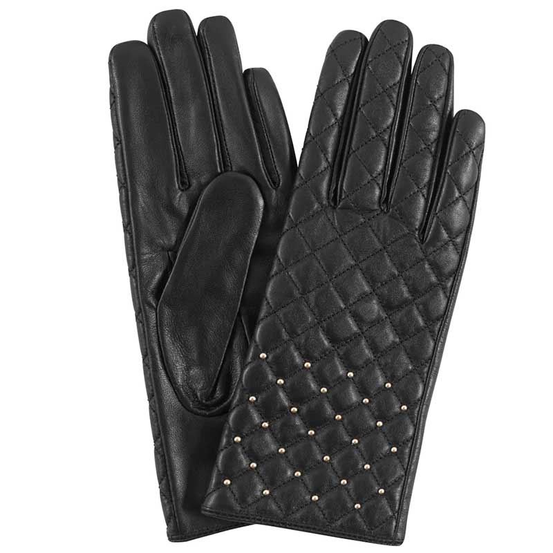 DEPECHE 15198 GLOVES WITH STUDS SORT
