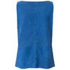 DEPECHE 50894 SUEDE TOP BLÅ