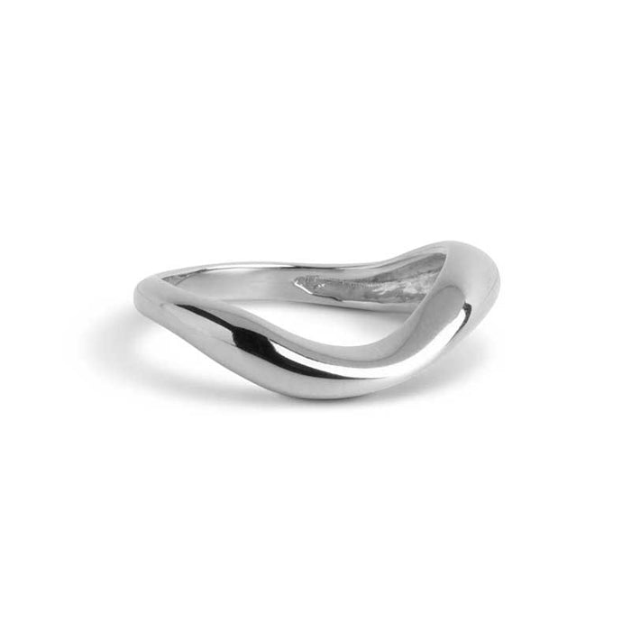 ENAMEL AGNETE SMALL RING SØLV-fra-ENAMEL-hos-J BY J Fashion