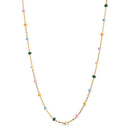 ENAMEL LOLA ELEGANT NECKLACE GULD - J BY J Fashion